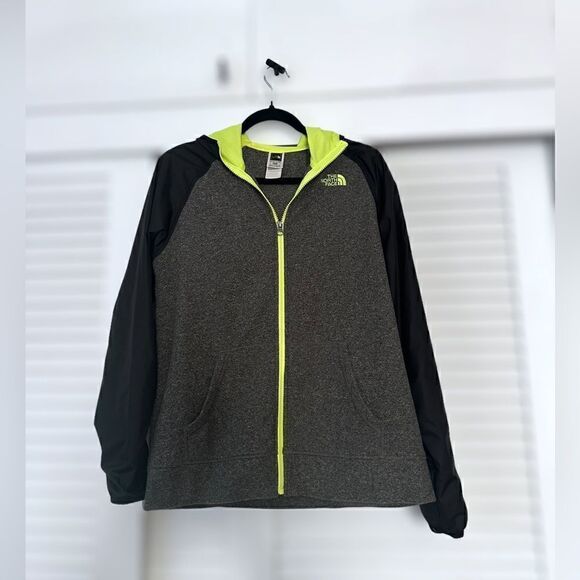 THE NORTH FACE • Glacier Full Zip Hoodie Jacket Winter Coat Size XL 18/20 - Picture 5 of 12